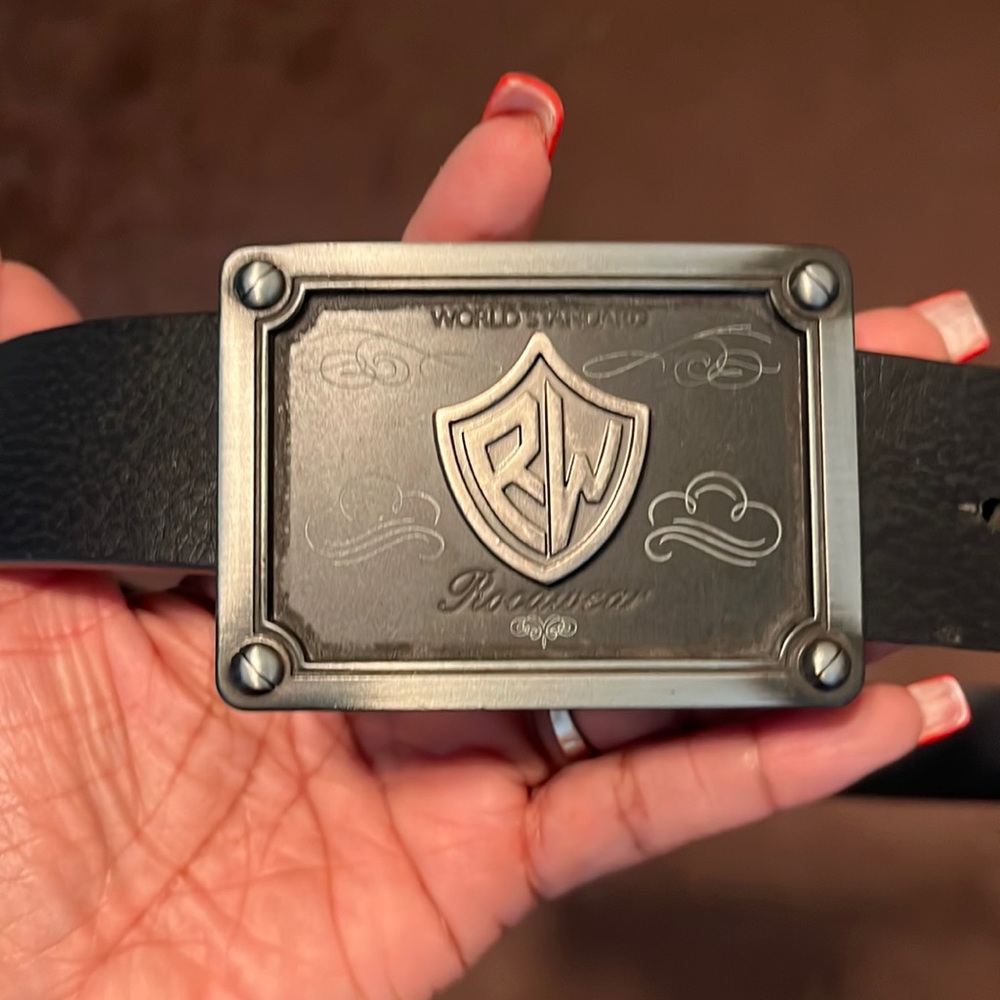 Vintage RocaWear Leather Belt